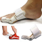 Talas para Joanete Endireitador do Dedão Corretor Alívio da Dor no Pé Correção de Hallux Valgus Suprimentos Ortopédicos, Branco