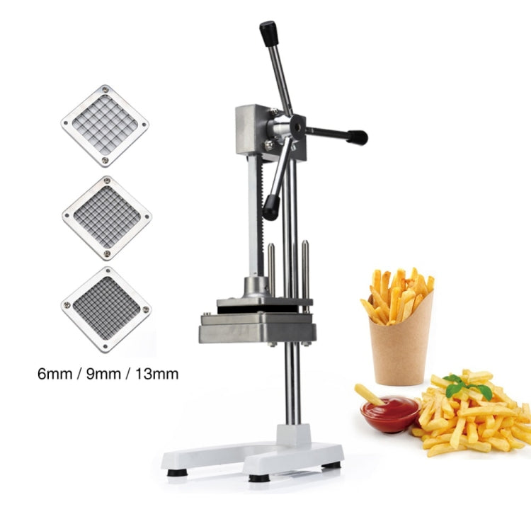 Máquina Manual para Cortar Batatas Fritas, Cortador de Batatas para Chips, Lâminas para Frutas e Legumes, Cortador de Batatas 1