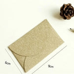 10 Unidades de Envelopes Pequenos Românticos de Estilo Chinês Retro com Papel Perolado Entrega de Cor Aleatória, Envelopes de Estilo Chinês