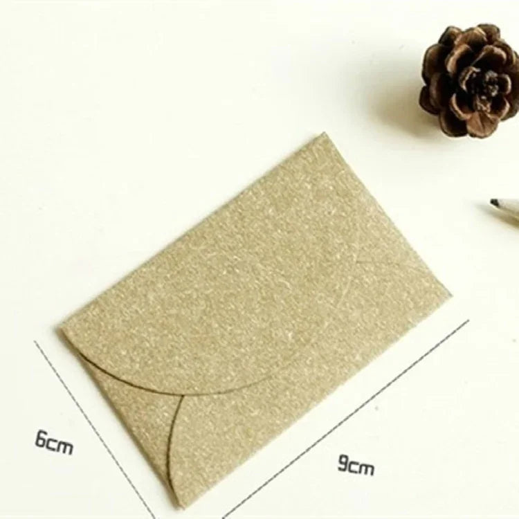 10 Unidades de Envelopes Pequenos Românticos de Estilo Chinês Retro com Papel Perolado Entrega de Cor Aleatória, Envelopes de Estilo Chinês
