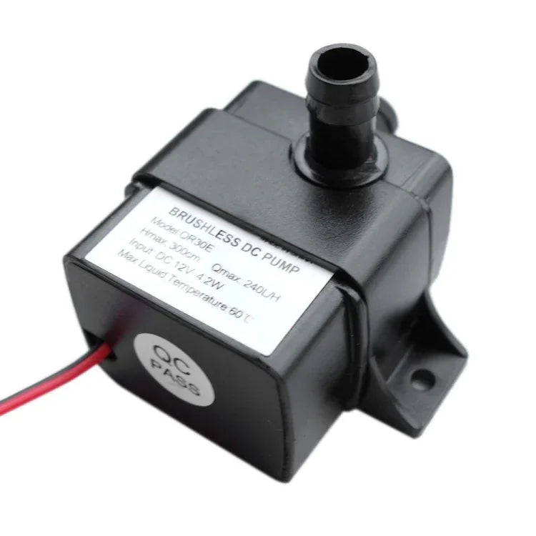Bomba Submersível Miniatura Ultra-silenciosa 240L/H, Bomba de Água Submersível Sem Escovas, Mini Bomba Submersível