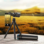APEXEL APL-JS60XJJ09 Telescópio Externo HD 60X Todo em Metal Lente Telefoto Universal para Telemóvel