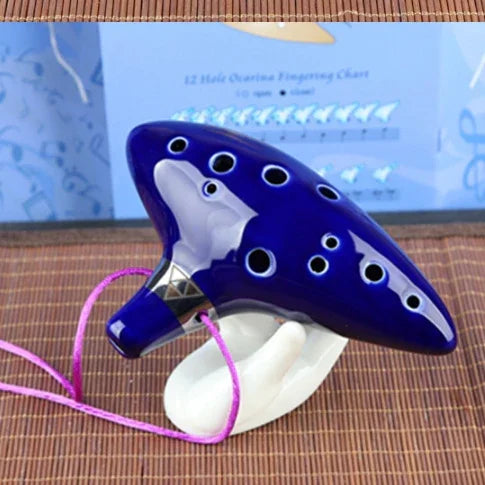 Ocarina Alto C de 12 furos para Iniciantes, Ocarina de 12 furos