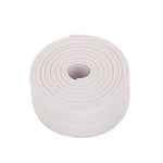 Fita Adesiva Durável em PVC Impermeável e Anti-mofo para Cozinha e Casa de Banho, Fita de Vedação para Paredes, 3.8cm x 3.2m, 2.2cm x 3.2m