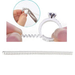Ajustador de Tamanho de Anel Vintage em Espiral, Redutor de Aperto Protetor Ferramentas de Redimensionamento para Joalharia, 3mm