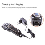 Máquina de Cortar Cabelo Surker SK-803 LCD de Alta Potência Aparador Elétrico Plug-in de Duplo Uso
