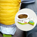 Saco de Urina Portátil de Viagem, Sanitário Móvel de Emergência Dobrável, Saco de Urina de Viagem