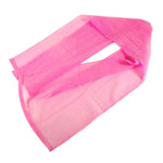2 Unidades Puff de Banho de Malha de Nylon Longa para Limpeza Corporal e Esfoliação, Toalha Esfoliante para Corpo e Rosto