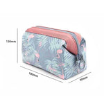Bolsa de cosméticos para mulheres, nécessaire, bolsa de maquilhagem impermeável portátil para viagem, kits de higiene