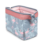 Bolsa de cosméticos para mulheres, nécessaire, bolsa de maquilhagem impermeável portátil para viagem, kits de higiene