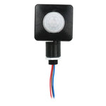 Interruptor de Holofotes de Parede com Detector Automático de Movimento PIR por Infravermelhos, 10mm, 12mm