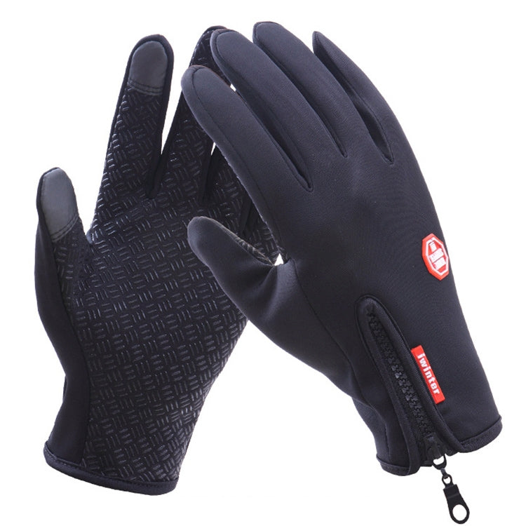 Luvas de Ciclismo de Dedo Inteiro em Neopreno PU Respirável, Pele Quente para Inverno, Desportos ao Ar Livre, L, XL, M
