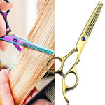 Tesoura Profissional para Corte de Cabelo Kit de Cabeleireiro Tesoura de Desbaste Barbeiro