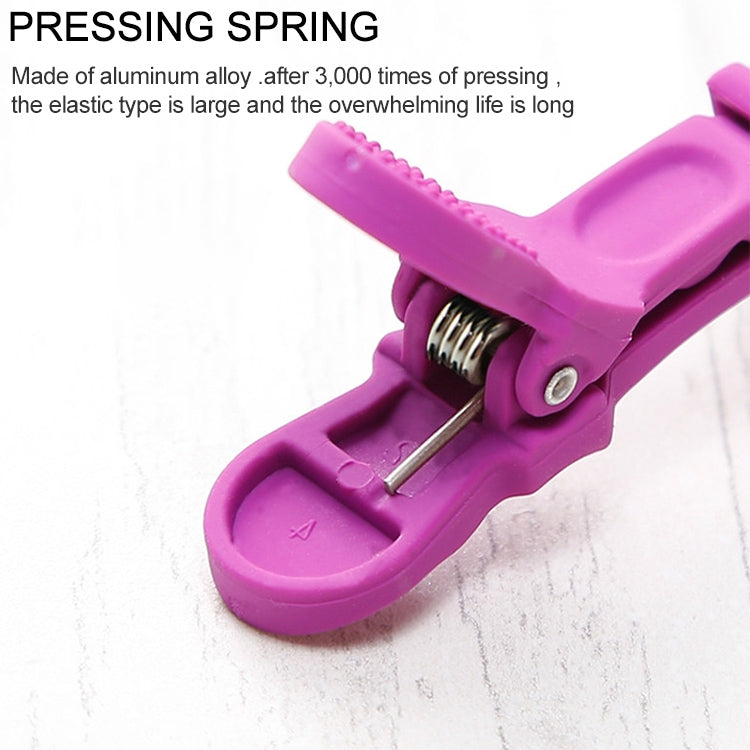 20 PCS Grampos de Cabelo Profissionais em Forma de Jacaré para Mulheres, Grampos de Plástico, Presilhas de Cabelo, Laço, Faixa de Cabelo para Meninas, Ferramentas de Estilo