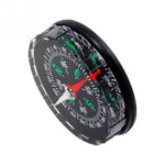 10 PCS Bússola Mini Portátil Precisa Prática para Camping, Caminhadas, Navegação Norte, Sobrevivência, Design de Botão, 45mm