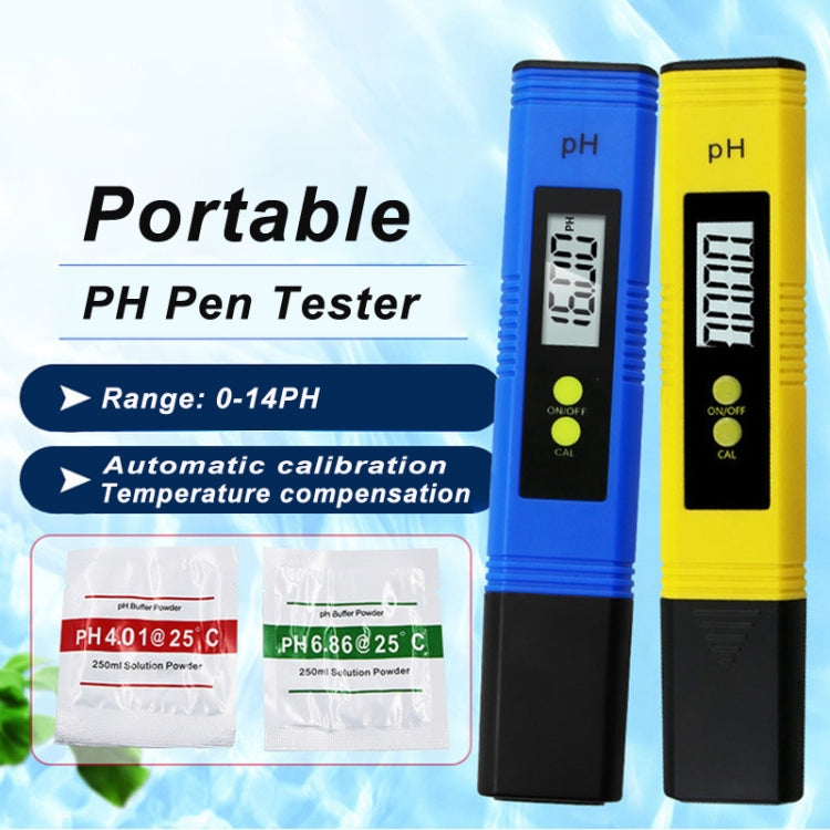 Caneta portátil de teste PH de alta precisão Medidor de acidez PH Instrumento de deteção da qualidade da água PH