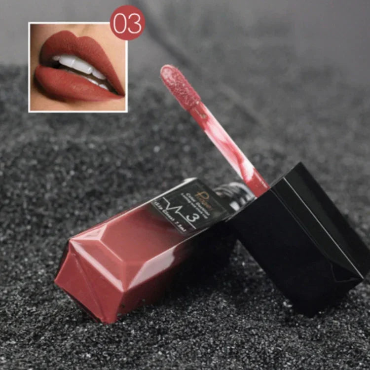 Gloss labial impermeável, batom mate, cosméticos de maquilhagem nude, 1#, 2#, 3#, 4#, 5#, 6#, 7#, 8#, 9#, 10#, 11#, 12#, 13#, 14#, 15#, 16#, 17#, 18#, 19#, 20#, 21#