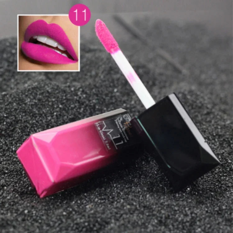 Gloss labial impermeável, batom mate, cosméticos de maquilhagem nude, 1#, 2#, 3#, 4#, 5#, 6#, 7#, 8#, 9#, 10#, 11#, 12#, 13#, 14#, 15#, 16#, 17#, 18#, 19#, 20#, 21#