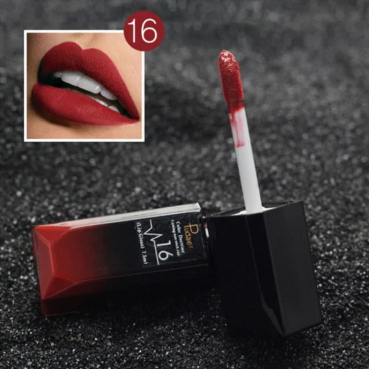 Gloss labial impermeável, batom mate, cosméticos de maquilhagem nude, 1#, 2#, 3#, 4#, 5#, 6#, 7#, 8#, 9#, 10#, 11#, 12#, 13#, 14#, 15#, 16#, 17#, 18#, 19#, 20#, 21#