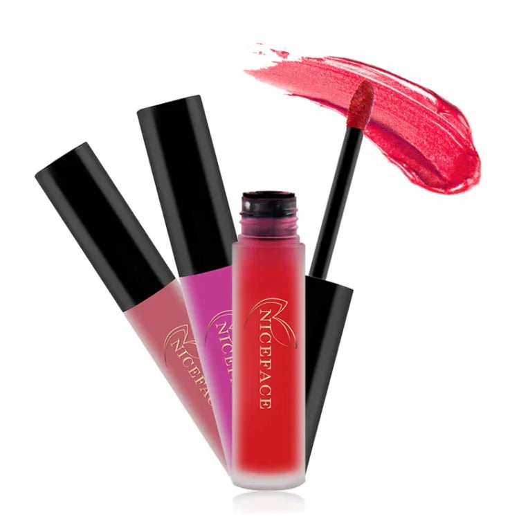 Gloss labial nude mate, batom líquido impermeável, maquilhagem labial hidratante de longa duração, cosméticos, 01, 02, 03, 04, 05, 06, 07, 08, 09, 10, 11, 12, 13, 14, 15, 16, 17, 19, 20, 21, 22, 23, 24