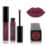Gloss labial nude mate, batom líquido impermeável, maquilhagem labial hidratante de longa duração, cosméticos, 01, 02, 03, 04, 05, 06, 07, 08, 09, 10, 11, 12, 13, 14, 15, 16, 17, 19, 20, 21, 22, 23, 24