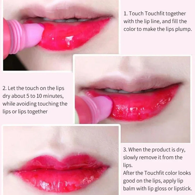 2 PCS Gloss Labial de Fácil Remoção, Longa Duração, À Prova de Água, Mate, Batom Feminino Cosmético, vermelho melancia, Pêssego encantador, Vermelho sexy, Rosa rosa, Vermelho cereja, Laranja doce