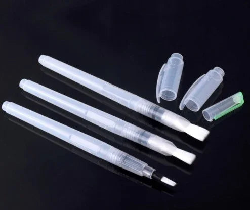 6 Pincéis Portáteis para Pintura, Pincel de Aguarela, Lápis, Pincel Macio para Aguarela, Caneta para Desenho, Material de Arte, 6 Peças