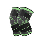 Bandagem de Suporte para Joelhos para Corrida, Ciclismo, Compressão Desportiva em Nylon Elástico, L, M, XL, XXL, S
