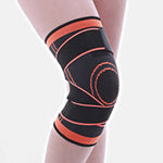 Bandagem de Suporte para Joelhos para Corrida, Ciclismo, Compressão Desportiva em Nylon Elástico, L, M, XL, XXL, S