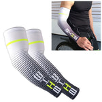 1 Par de Mangas Protetoras para Braço de Ciclismo e Corrida para Homens, Proteção UV, Mangas para Braço Desportivas, L, M, XL, XXL