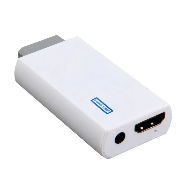 Adaptador Conversor Nintendo Wii Sem Complicações Plug and Play para Wii para HDMI 1080p Wii2hdmi Caixa de Áudio 3.5mm Wii-link, Para Conversor Adaptador HDMI 1080p