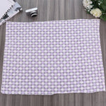 Manta Suave em Flanela para Animal de Estimação com Estampa de Pontos, Tapete Respirável e Quente para Dormir, Capa para Almofada para Cão e Gato, S, M, L