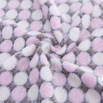 Manta Suave em Flanela para Animal de Estimação com Estampa de Pontos, Tapete Respirável e Quente para Dormir, Capa para Almofada para Cão e Gato, S, M, L