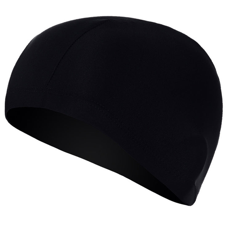 Touca de Natação Respirável Unissexo em Spandex, Touca de Natação em Spandex (Preto), Touca de Natação em Spandex (Fogo Azul sobre Preto), Touca de Natação em Spandex (Fogo Azul sobre Branco), Touca de Natação em Spandex (Fogo Azul sobre Vermelho)