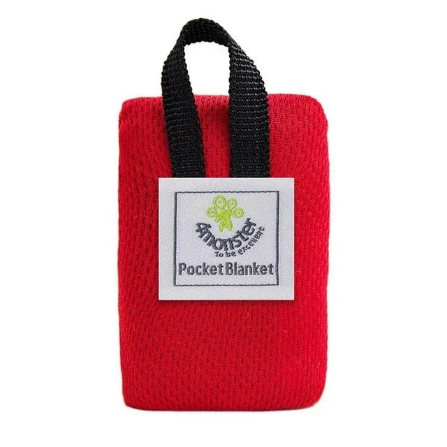 Colchão Dobrável Ultra-fino Portátil para Campismo, Manta Impermeável de Bolso para Piquenique ao Ar Livre, Tapete para Areia e Praia, Tamanho: 70*110cm, 70x110cm Vermelho, 70x110cm Azul