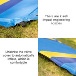 Colchão Insuflável Automático para Desporto ao Ar Livre, Almofada de Ar Dupla para Campismo, 190x130x3.5cm Verde, 190x130x3.5cm Azul, 190x130x3.5cm Laranja
