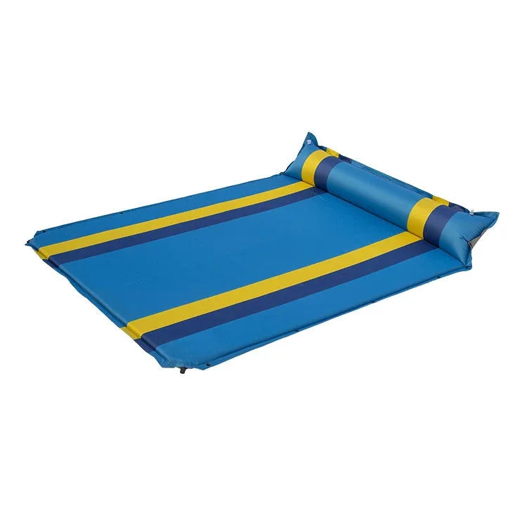 Colchão Insuflável Automático para Desporto ao Ar Livre, Almofada de Ar Dupla para Campismo, 190x130x3.5cm Verde, 190x130x3.5cm Azul, 190x130x3.5cm Laranja