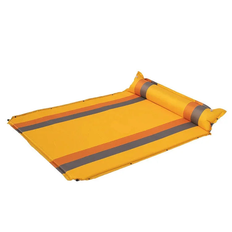 Colchão Insuflável Automático para Desporto ao Ar Livre, Almofada de Ar Dupla para Campismo, 190x130x3.5cm Verde, 190x130x3.5cm Azul, 190x130x3.5cm Laranja