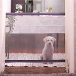 Cercas Portáteis para Cães, Porta de Segurança Dobrável, Proteção Segura, Portão Mágico para Cães e Gatos, 180cm x72cm, 110cm x72cm