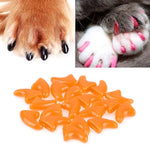 20 Unidades de Tampas de Silicone Macias para Unhas de Gato / Proteção para Garras / Protetor de Unhas para Animais, XS, S, L