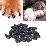 20 Unidades de Tampas de Silicone Macias para Unhas de Gato / Proteção para Garras / Protetor de Unhas para Animais, XS, S, L