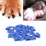 20 Unidades de Tampas de Silicone Macias para Unhas de Gato / Proteção para Garras / Protetor de Unhas para Animais, XS, S, L