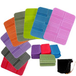 Tapete Dobrável XPE para Campismo, Almofada Pequena Portátil, Resistente à Humidade e Impermeável, Tapete para Piquenique e Praia, 38.5x27.5cm Azul, 38.5x27.5cm Verde Fruta, 38.5x27.5cm Laranja