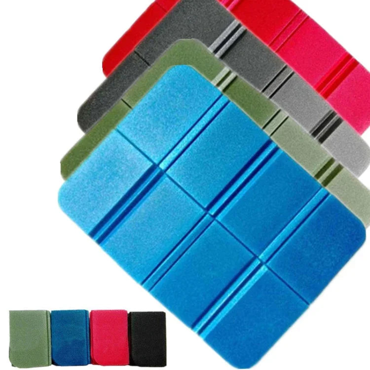 Tapete Dobrável XPE para Campismo, Almofada Pequena Portátil, Resistente à Humidade e Impermeável, Tapete para Piquenique e Praia, 38.5x27.5cm Azul, 38.5x27.5cm Verde Fruta, 38.5x27.5cm Laranja