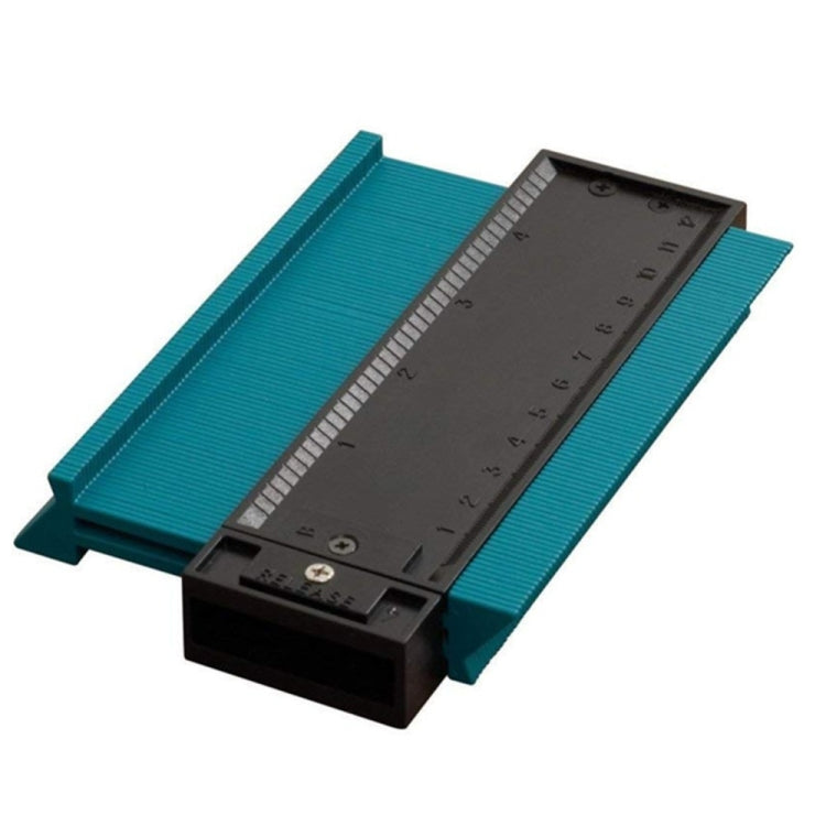 Ferramenta de Marcação Universal de Perfil para Tubos, Madeira e Dutos em Plástico de 120mm, Duplicador de Contorno com Dente, Embalagem a Vácuo, Ferramenta de Marcação 120mm