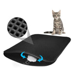 Tapete Impermeável para Areia de Gato, EVA, Dupla Camada, Tapete para Captura de Areia, Fundo Antiderrapante, Tapete para Areia de Gato, L, M, XS