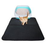 Tapete Impermeável para Areia de Gato, EVA, Dupla Camada, Tapete para Captura de Areia, Fundo Antiderrapante, Tapete para Areia de Gato, L, M, XS
