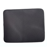 Tapete Impermeável para Areia de Gato, EVA, Dupla Camada, Tapete para Captura de Areia, Fundo Antiderrapante, Tapete para Areia de Gato, L, M, XS