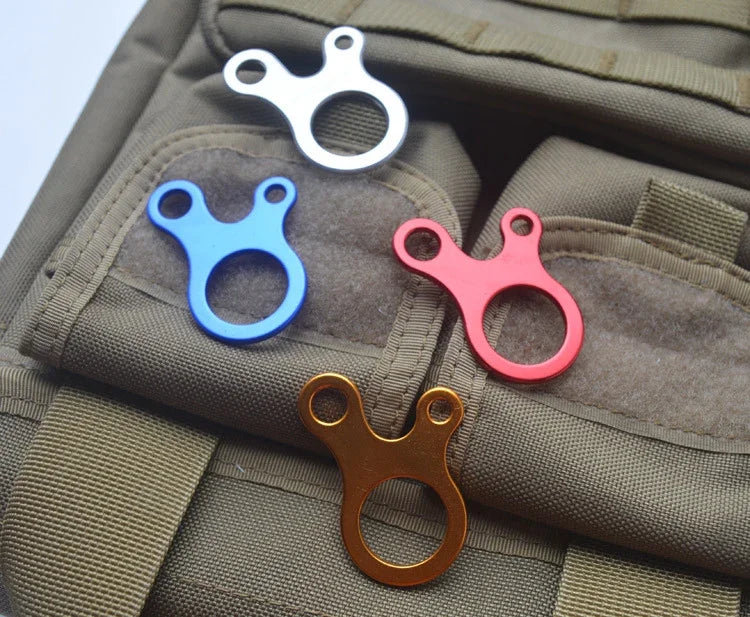 10 PCS Fixadores de Corda para Tenda de Campismo, Mosquetão, Gancho, Suspensor, Aperto, Fivelas para Corda de Vento, Fivela de Liga de Alumínio (Azul), Fivela de Liga de Alumínio (Prateado)
