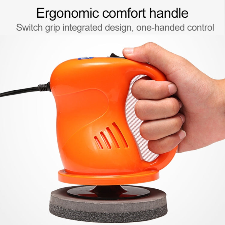 Electric Car Polisher Waxing Polishing Machine Kit Automation Cleaning Car Buffing ABS Car Accessories, Electric Car Polisher(Black), Electric Car Polisher(Orange)